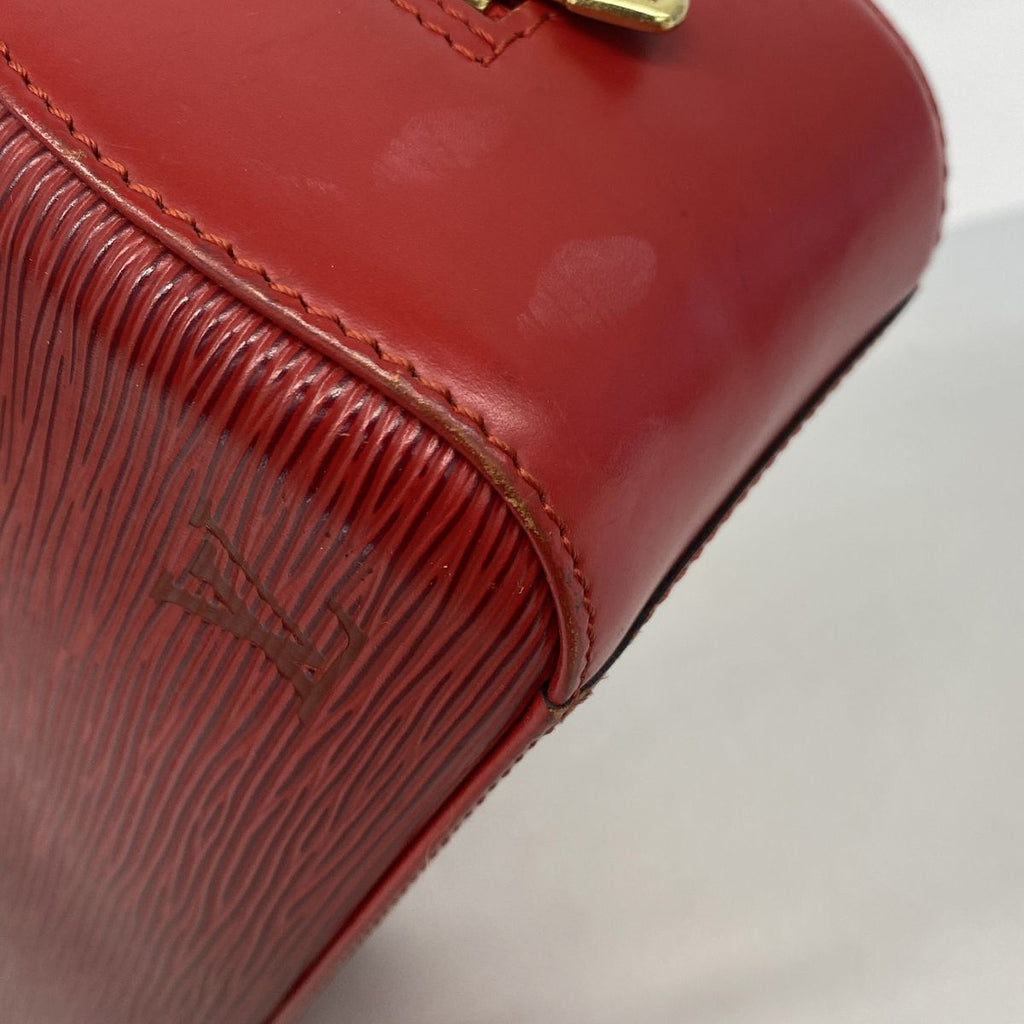 Louis Vuitton Epi Jasmine Castilian Red Handbag — view 6
