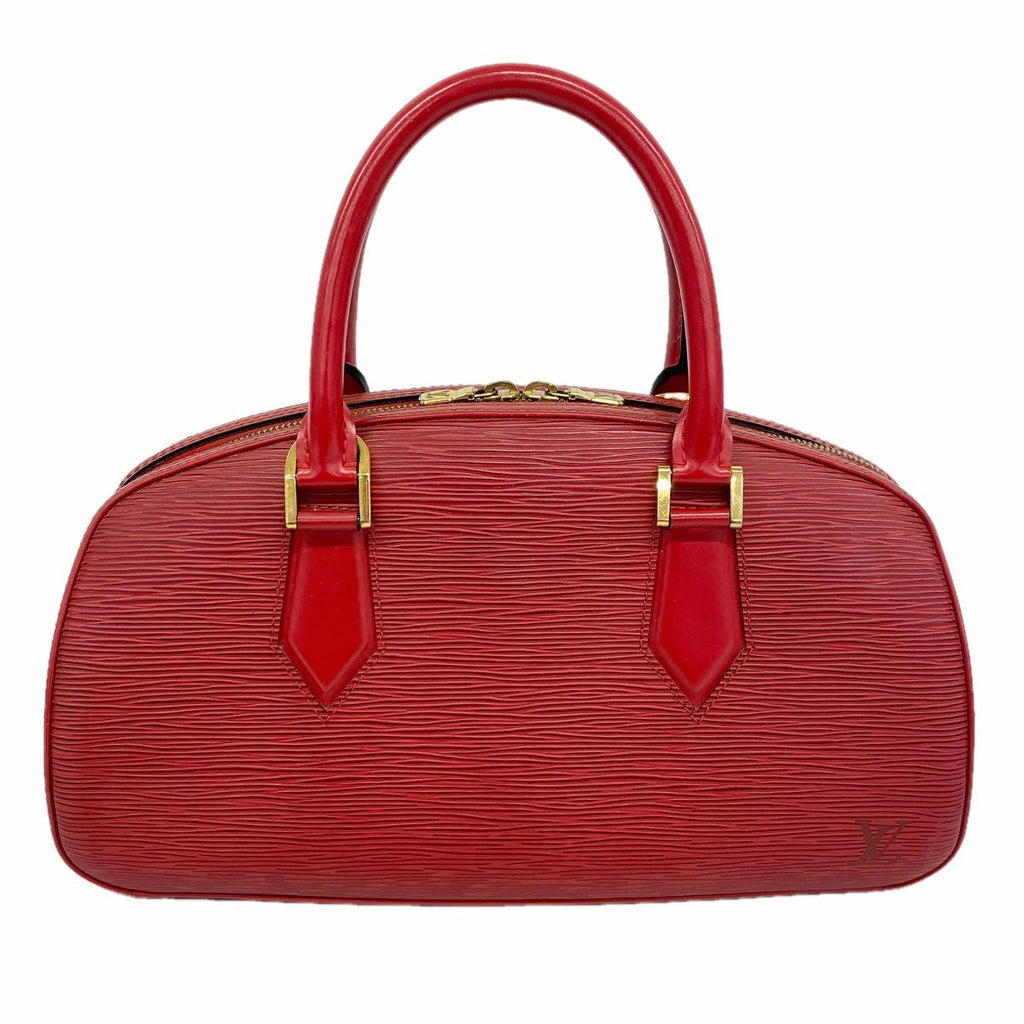 Louis Vuitton Epi Jasmine Castilian Red Handbag