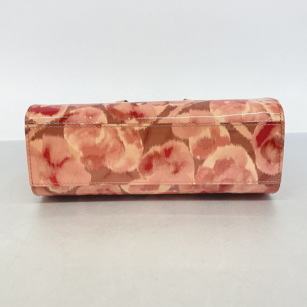Louis Vuitton Vernis Ikat Flower Katarina BB Rose Vereur Handbag — view 3