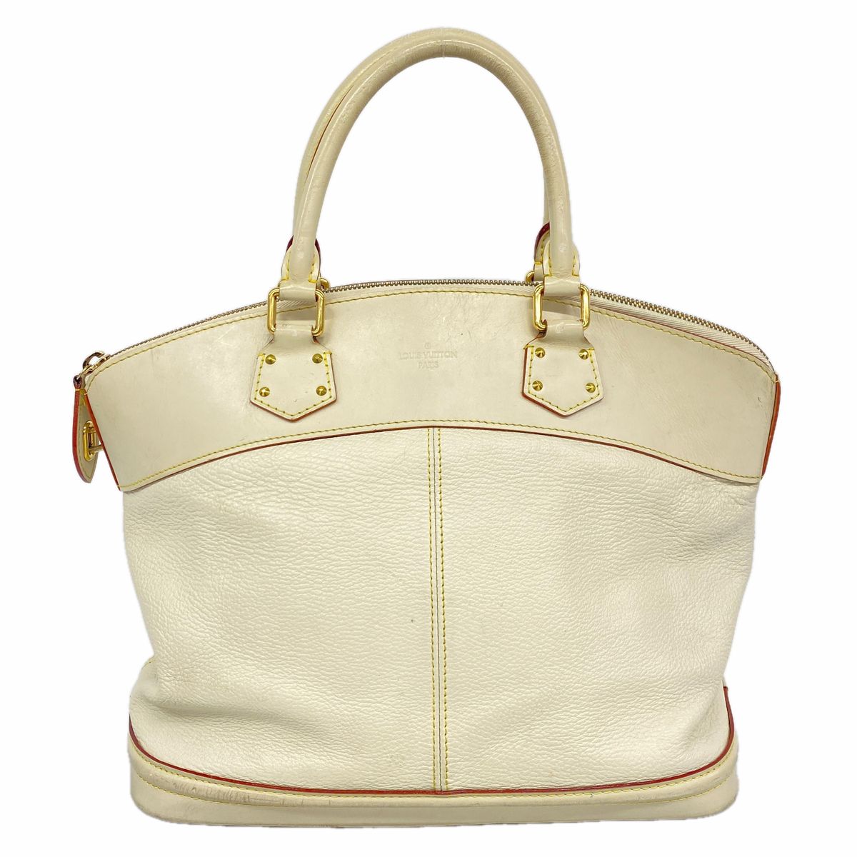 Louis Vuitton Suhali Rockit MM Blanc Handbag