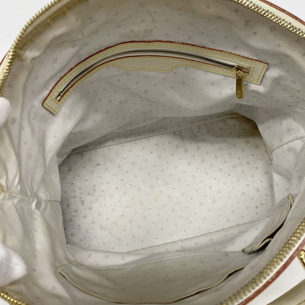 Louis Vuitton Suhali Rockit MM Blanc Handbag — view 4