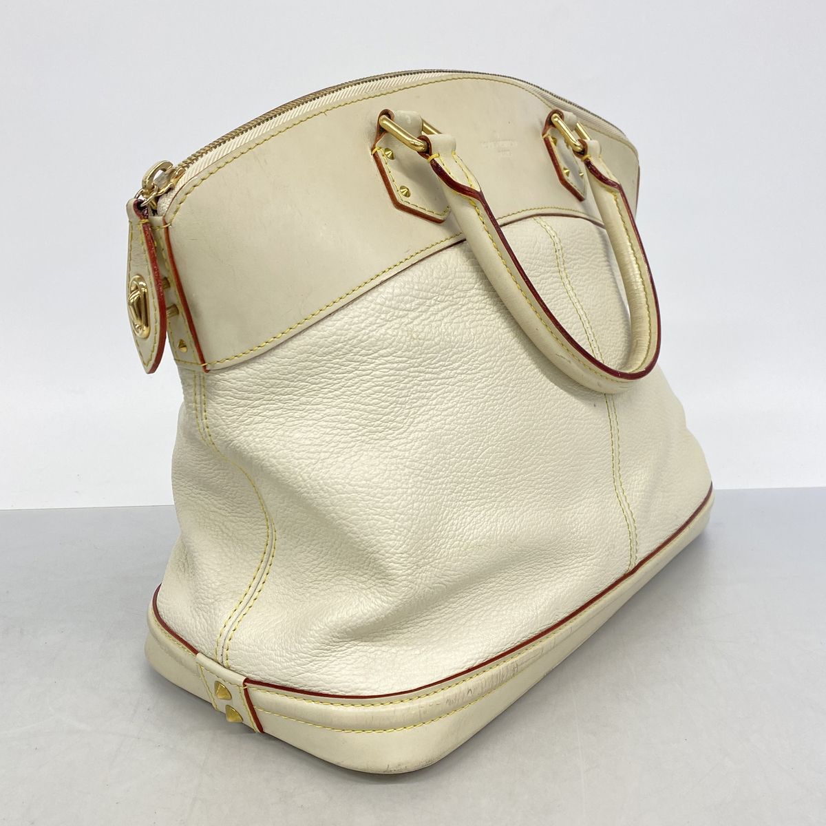 Louis Vuitton Suhali Rockit MM Blanc Handbag — view 2