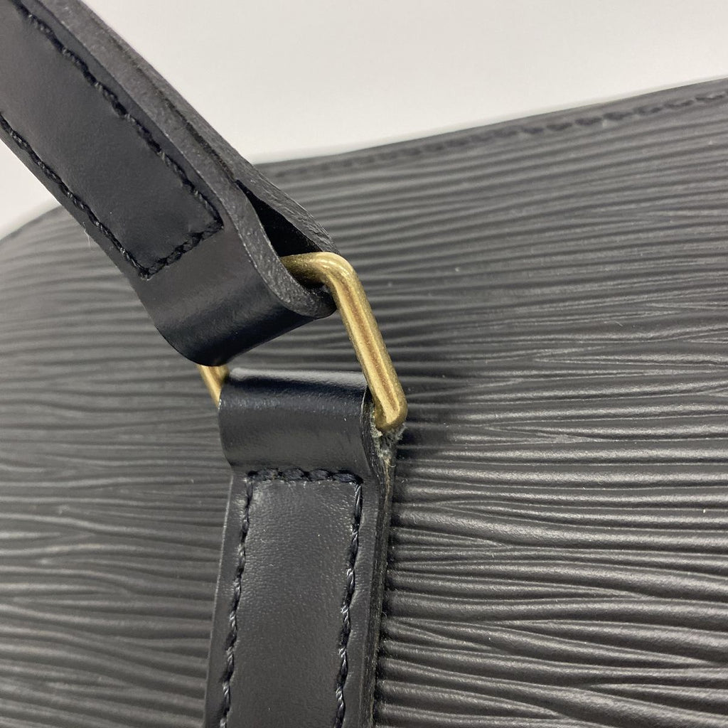 Louis Vuitton Epi Souflo Noir Handbag — view 8