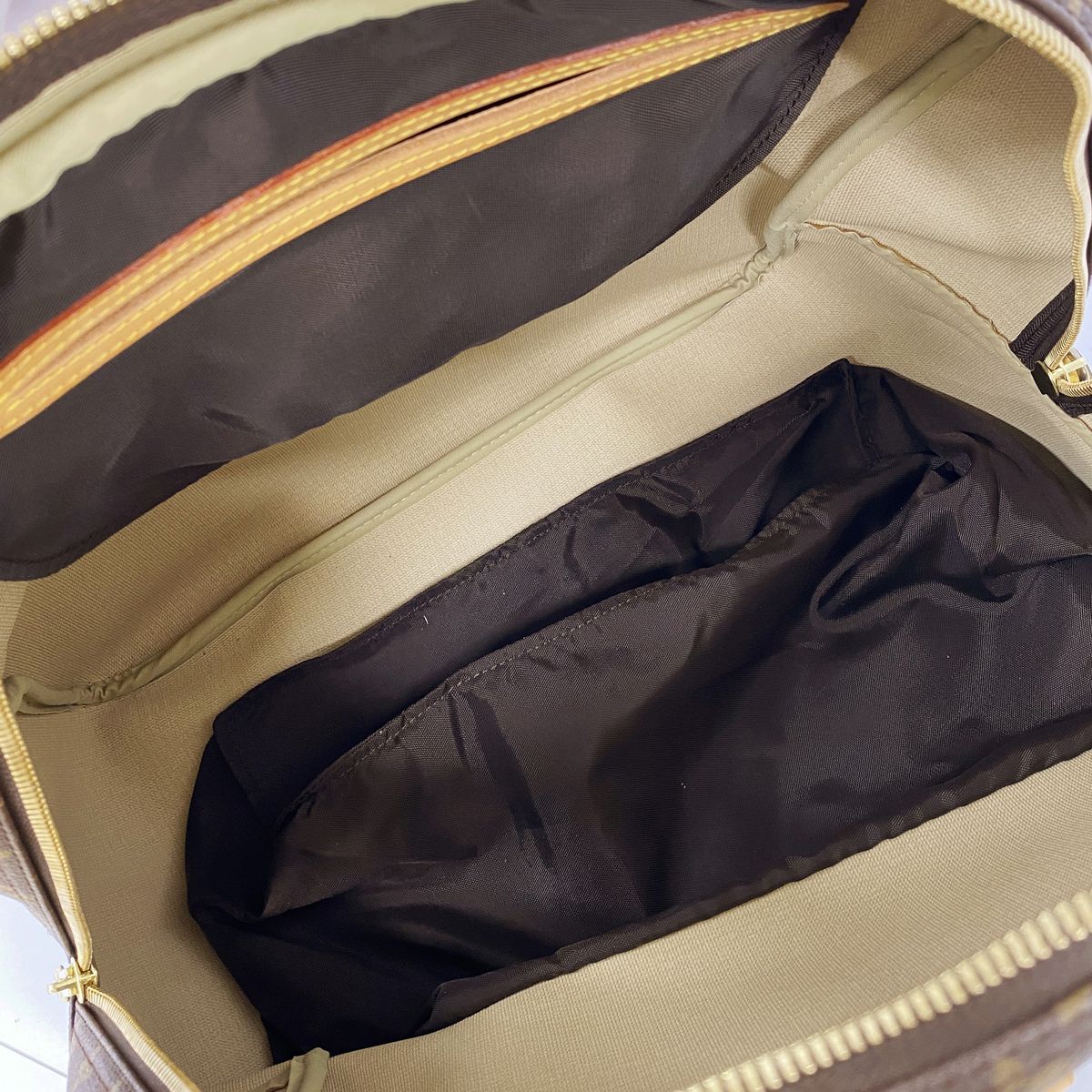 Louis Vuitton Boston Bag Monogram Evasion Brown — view 4