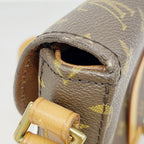 Louis Vuitton Shoulder Bag Monogram Cite MM Brown — view 7