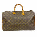 Louis Vuitton Monogram Speedy 40 Brown Handbag