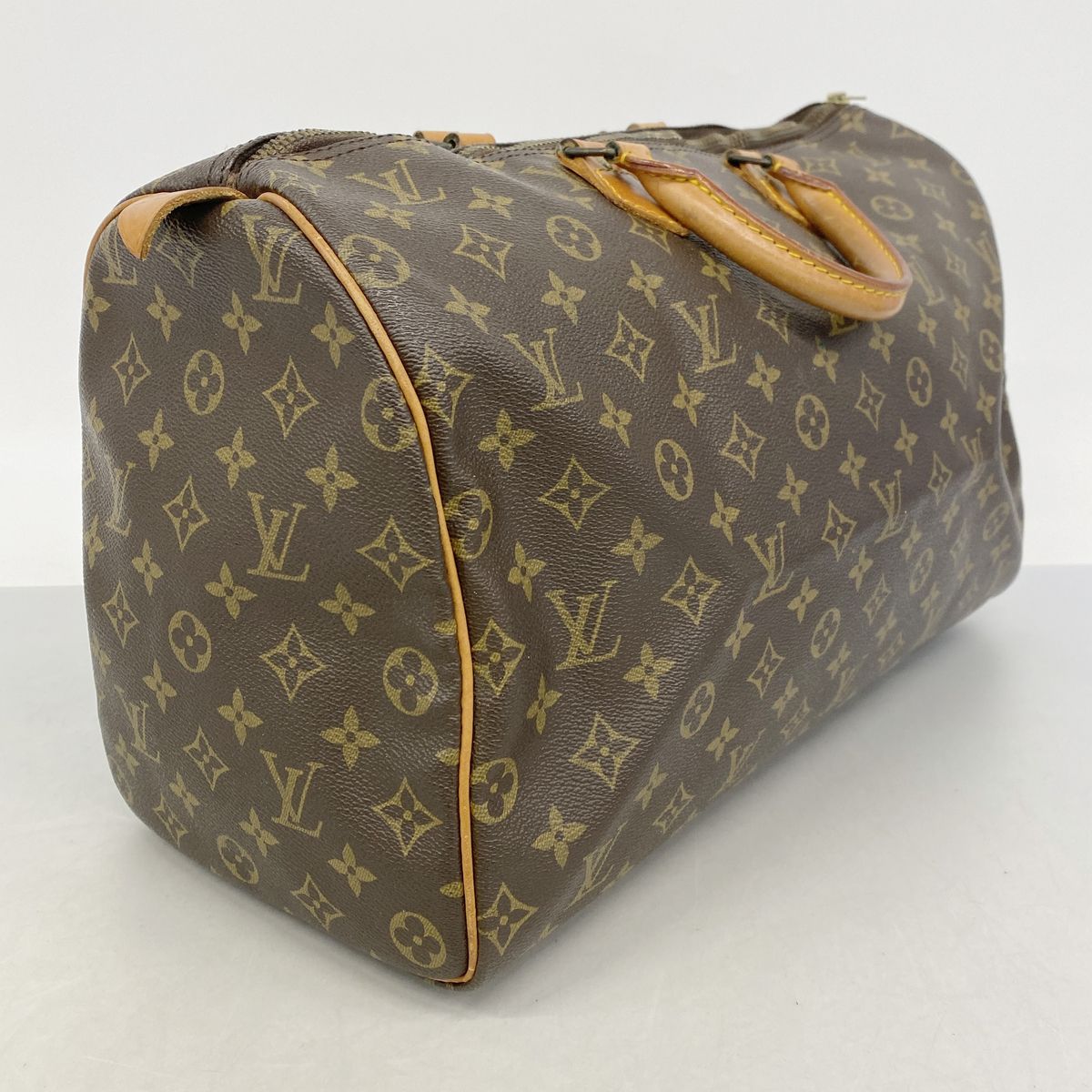 Louis Vuitton Monogram Speedy 40 Brown Handbag — view 2