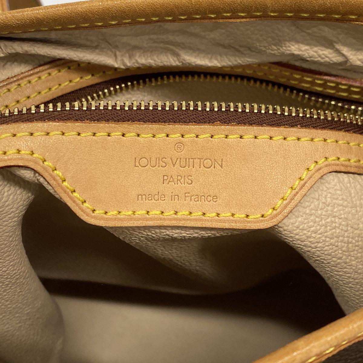 Louis Vuitton Tote Bag Monogram Bucket PM Brown — view 5