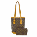 Louis Vuitton Tote Bag Monogram Bucket PM Brown