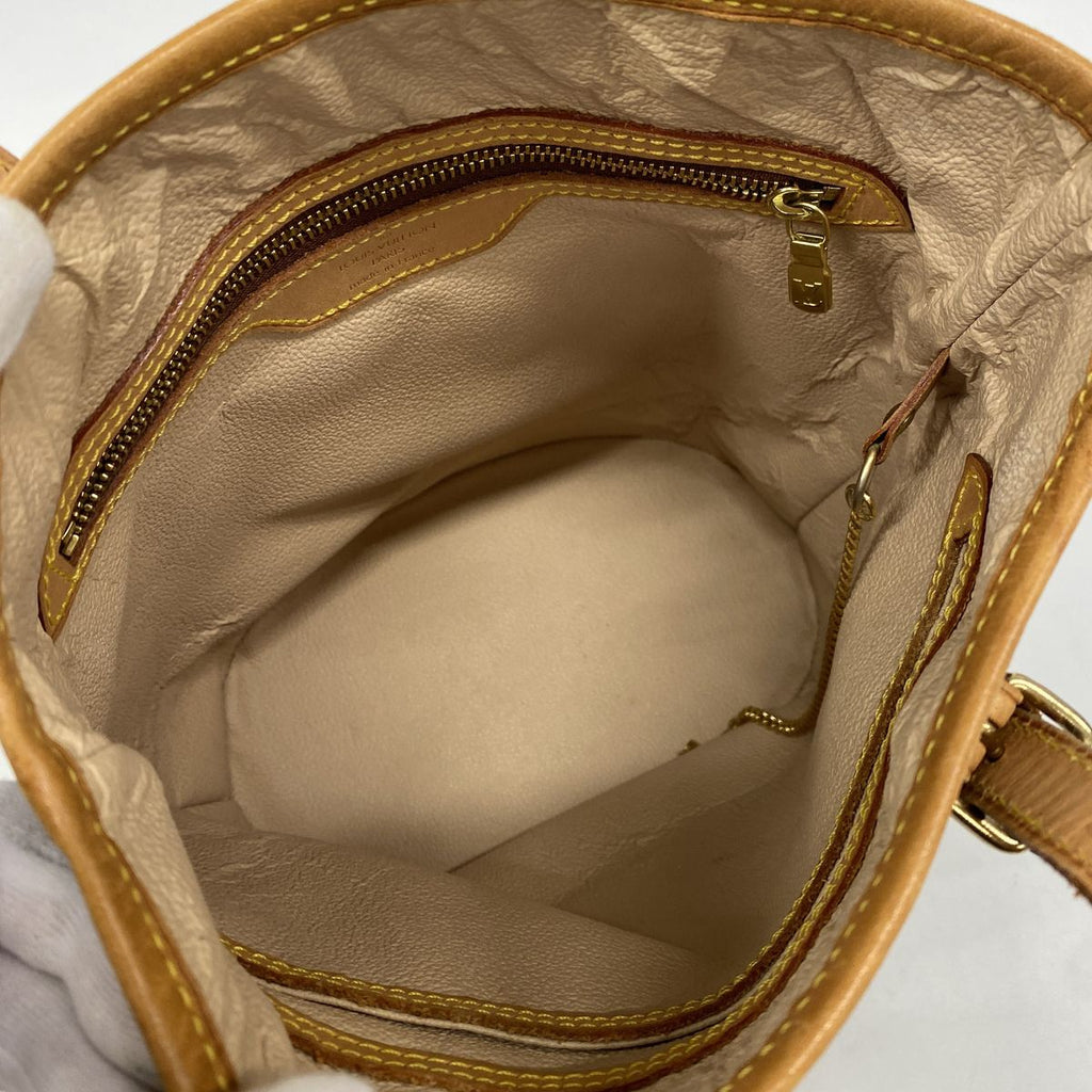 Louis Vuitton Tote Bag Monogram Bucket PM Brown — view 4