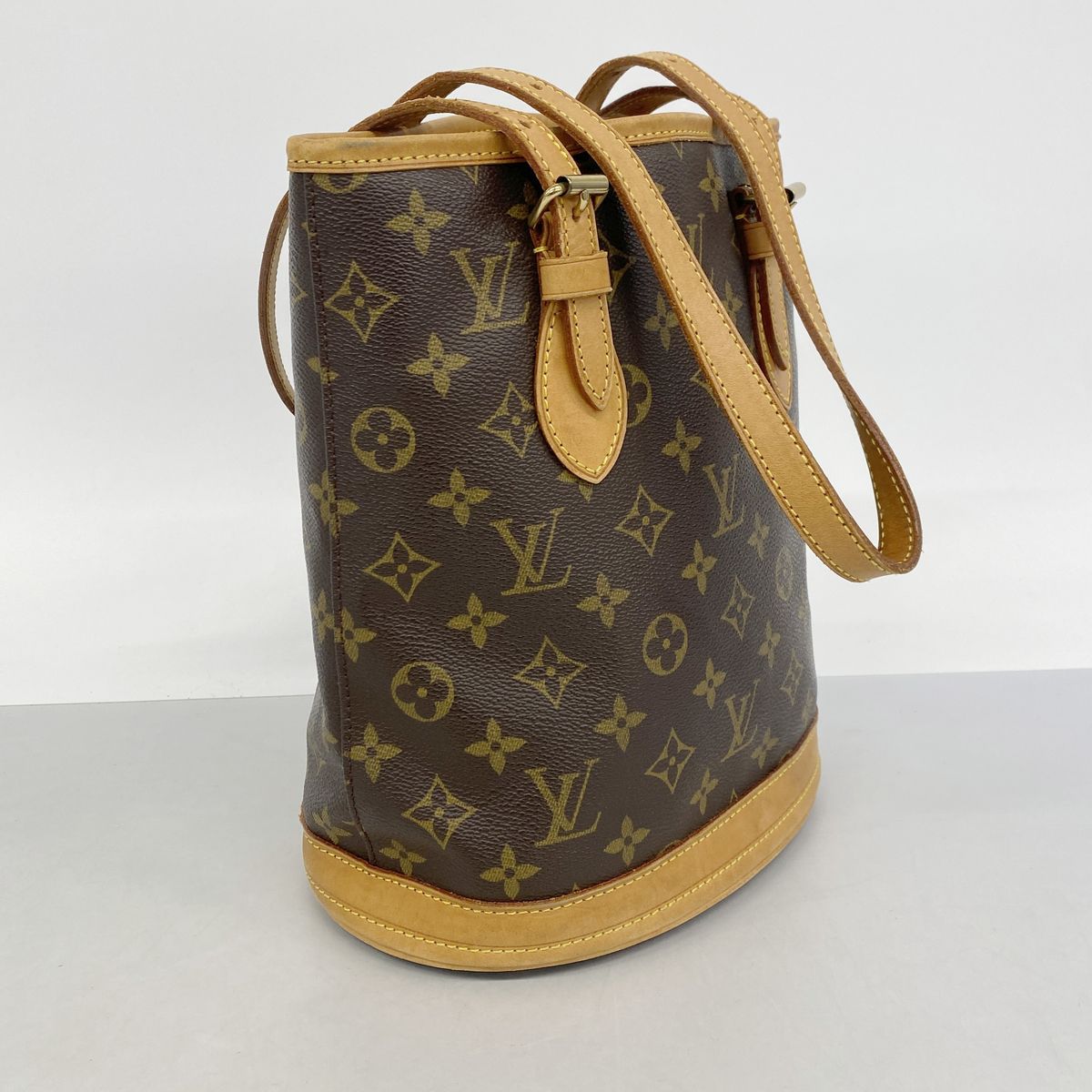 Louis Vuitton Tote Bag Monogram Bucket PM Brown — view 2