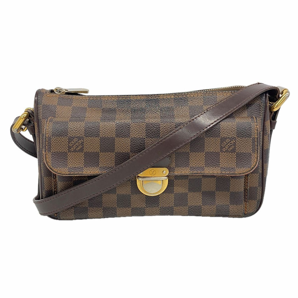 Louis Vuitton Shoulder Bag Damier Ravello GM Ebene