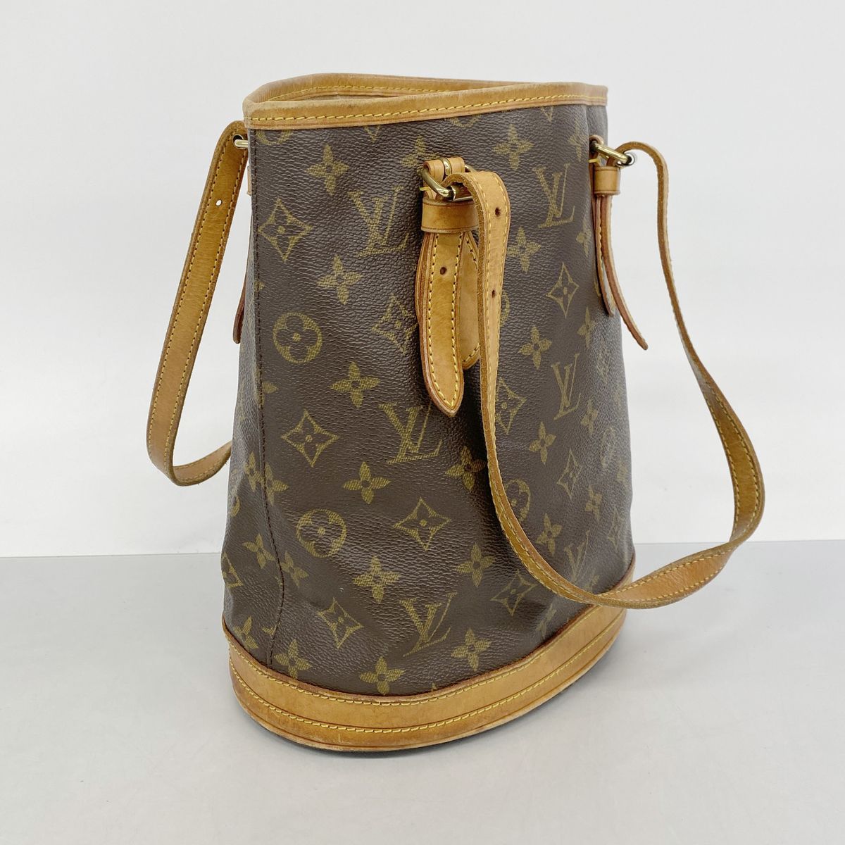 Louis Vuitton Tote Bag Monogram Bucket PM Brown — view 2