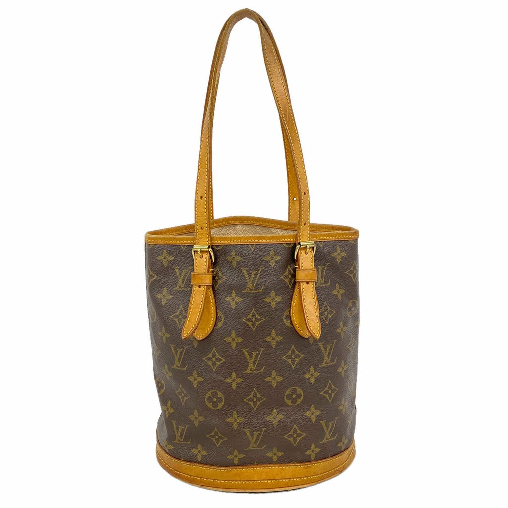 Louis Vuitton Tote Bag Monogram Bucket PM Brown