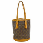 Louis Vuitton Tote Bag Monogram Bucket PM Brown