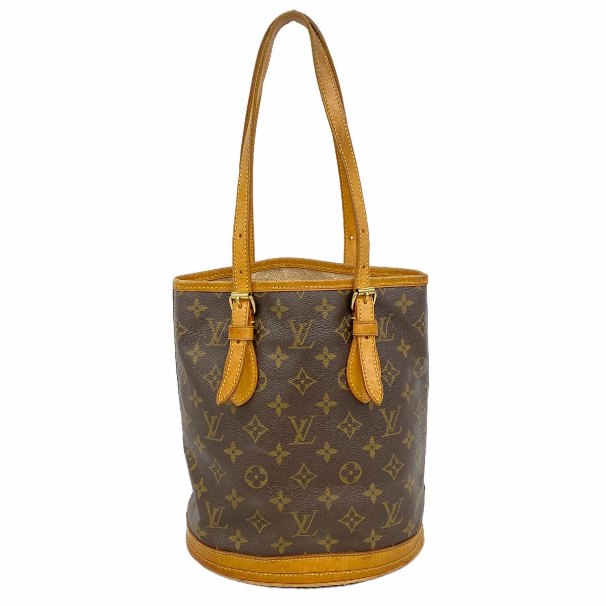 Louis Vuitton Tote Bag Monogram Bucket PM Brown