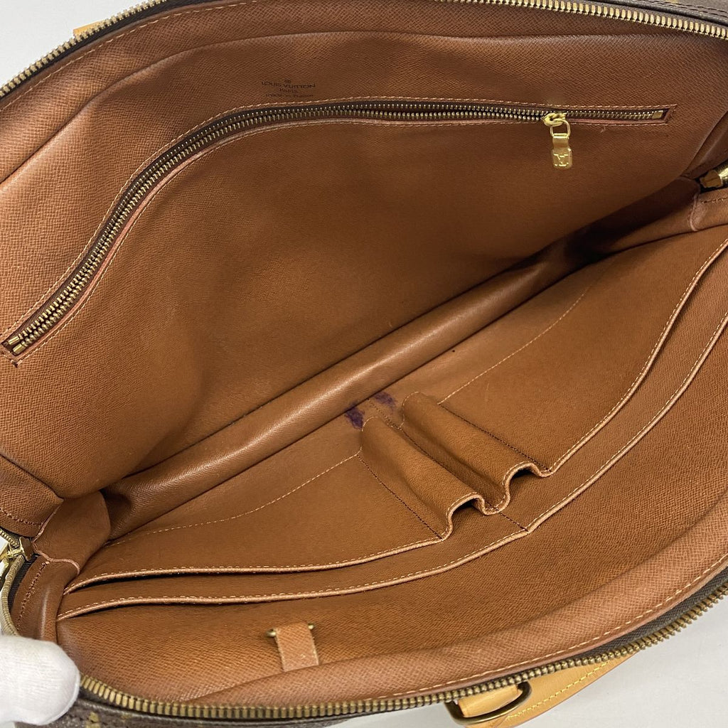 Louis Vuitton Business Bag Monogram Porte Documents Voyage Brown — view 4