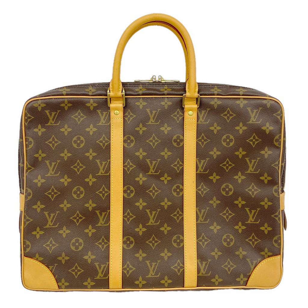 Louis Vuitton Business Bag Monogram Porte Documents Voyage Brown