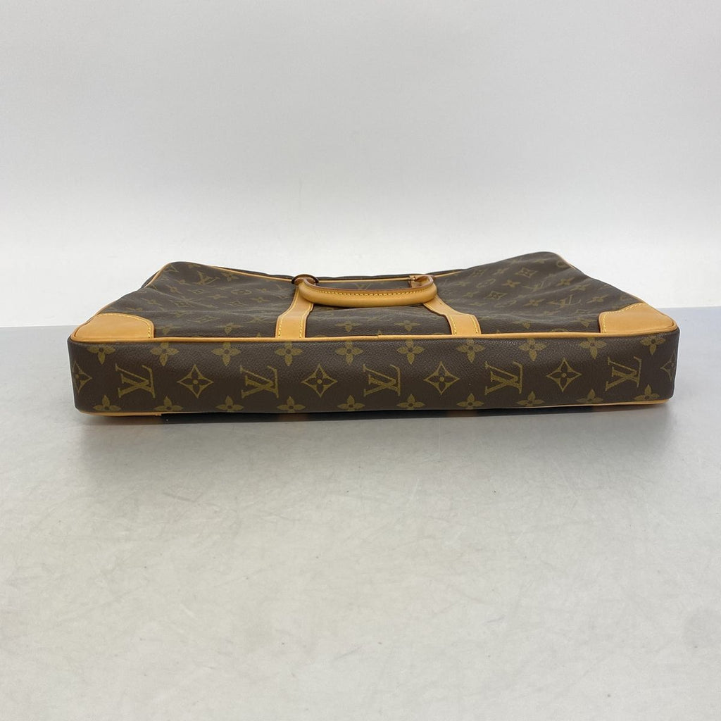 Louis Vuitton Business Bag Monogram Porte Documents Voyage Brown — view 3
