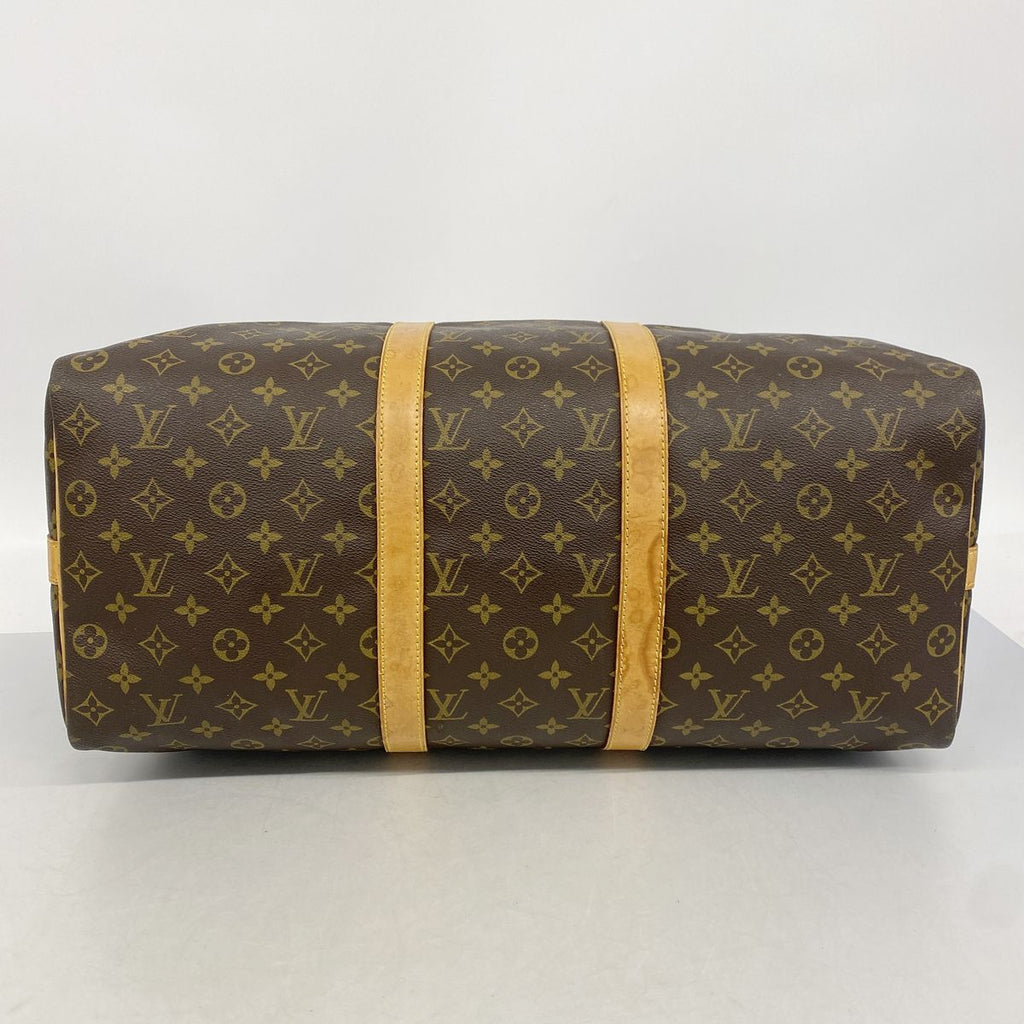 Louis Vuitton Boston Bag Monogram Keepall Bandouliere 50 Brown — view 3