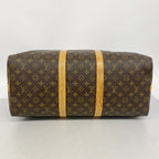 Louis Vuitton Boston Bag Monogram Keepall Bandouliere 50 Brown — view 3