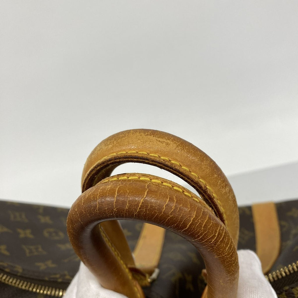 Louis Vuitton Boston Bag Monogram Keepall Bandouliere 50 Brown — view 7