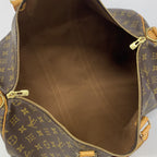 Louis Vuitton Boston Bag Monogram Keepall Bandouliere 50 Brown — view 4