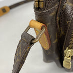 Louis Vuitton Shoulder Bag Monogram Amazon Brown — view 8