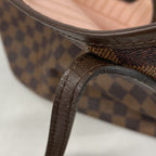 Louis Vuitton Tote Bag Damier Neverfull MM Ebene Rose Ballerine — view 7