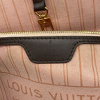 Louis Vuitton Tote Bag Damier Neverfull MM Ebene Rose Ballerine — view 5
