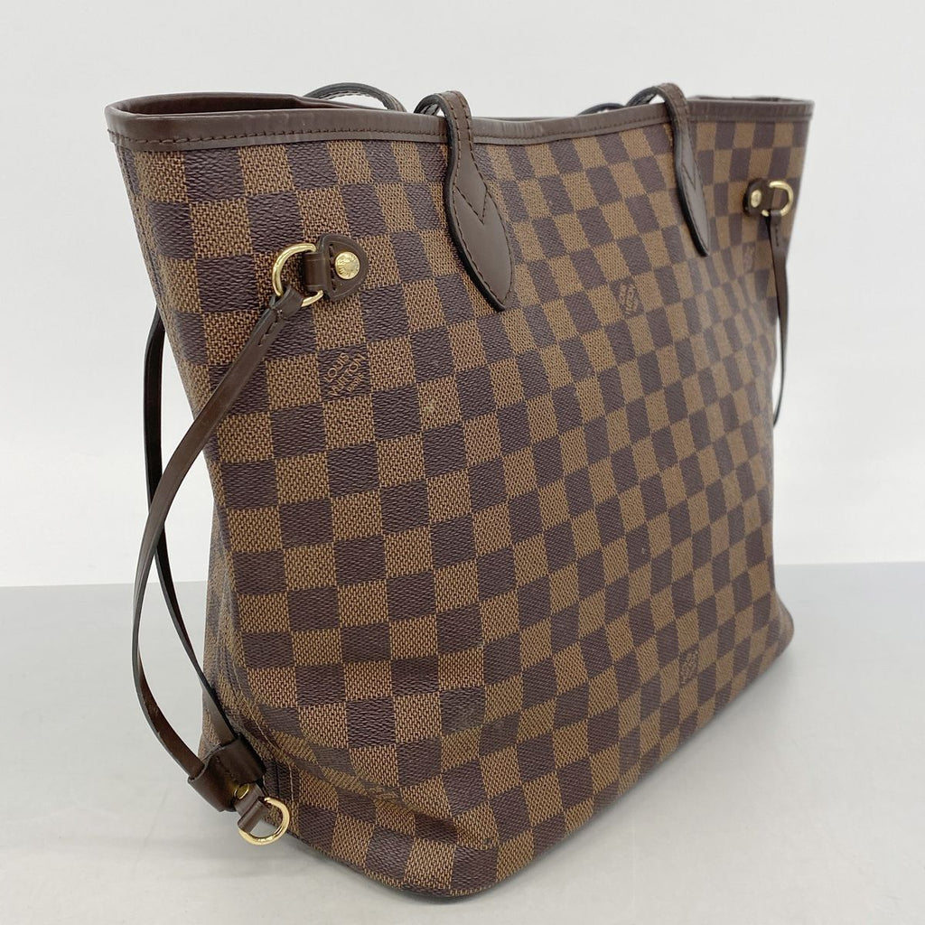 Louis Vuitton Tote Bag Damier Neverfull MM Ebene Rose Ballerine — view 2