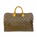 Louis Vuitton Monogram Speedy 40 Brown Handbag