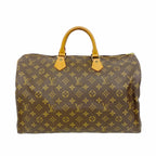 Louis Vuitton Monogram Speedy 40 Brown Handbag