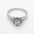 Chanel Ring Coco Crush Platinum Diamond — view 3