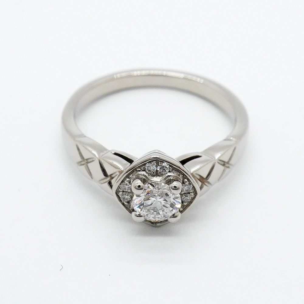 Chanel Ring Coco Crush Platinum Diamond — view 3