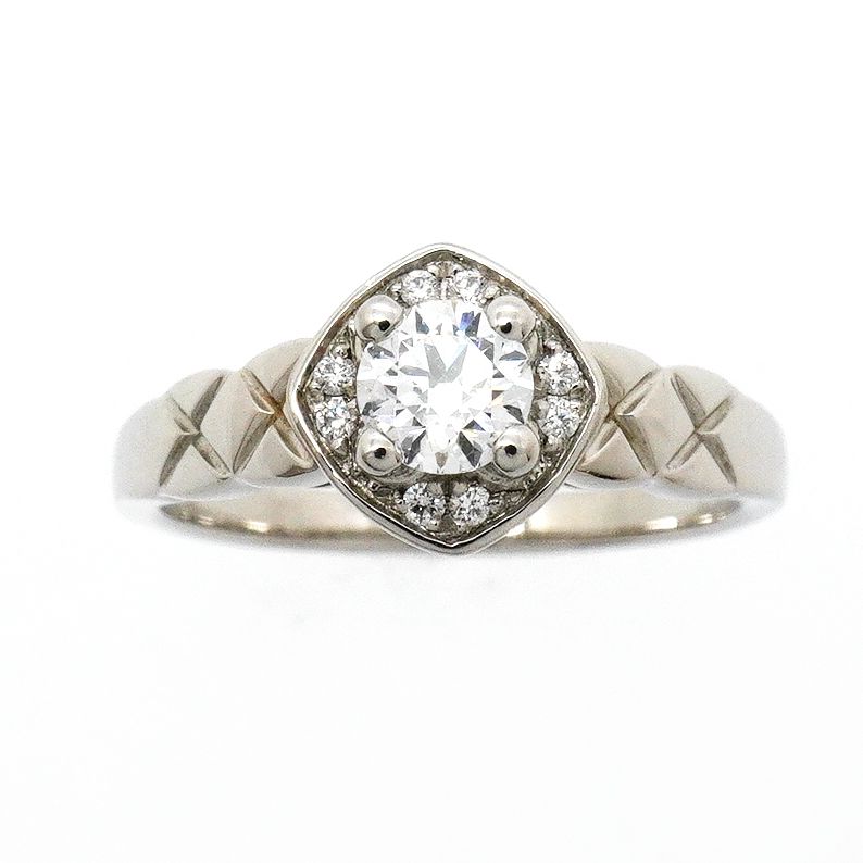 Chanel Ring Coco Crush Platinum Diamond — view 2