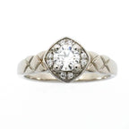 Chanel Ring Coco Crush Platinum Diamond — view 2