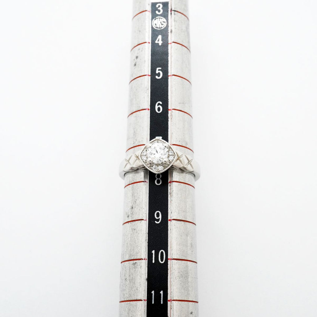Chanel Ring Coco Crush Platinum Diamond — view 6