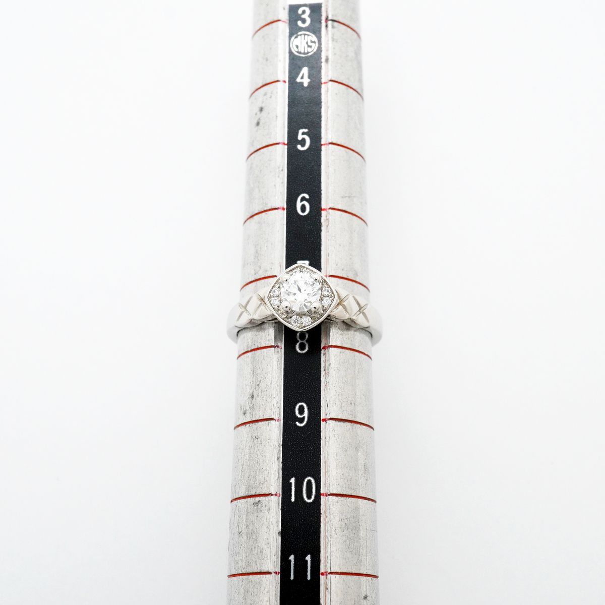 Chanel Ring Coco Crush Platinum Diamond — view 6