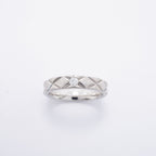 Chanel Ring Quilted Platinum Diamond — view 2