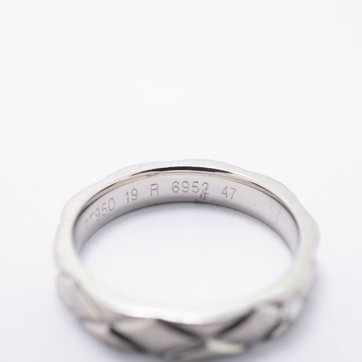 Chanel Ring Quilted Platinum Diamond — view 5
