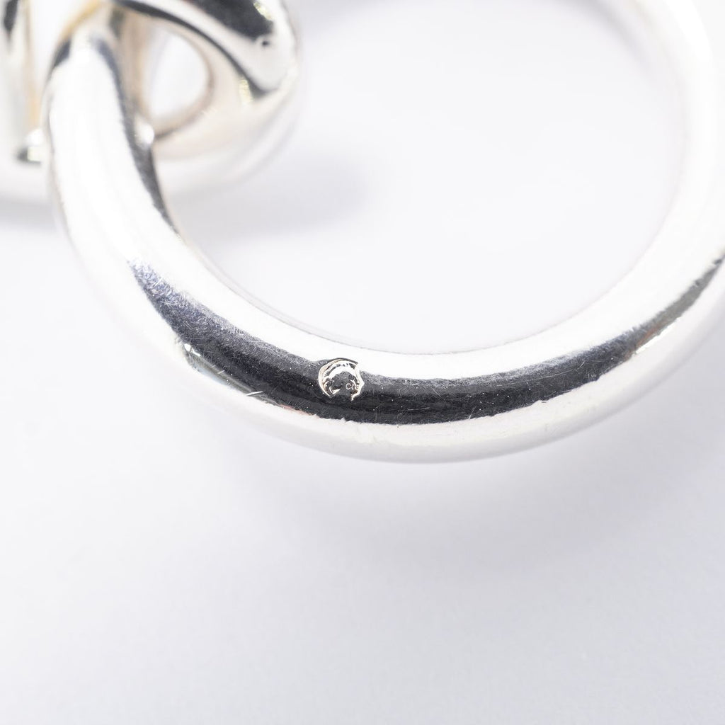 Hermes Bre T Chaine D'ancre GM Silver Bracelet — view 8