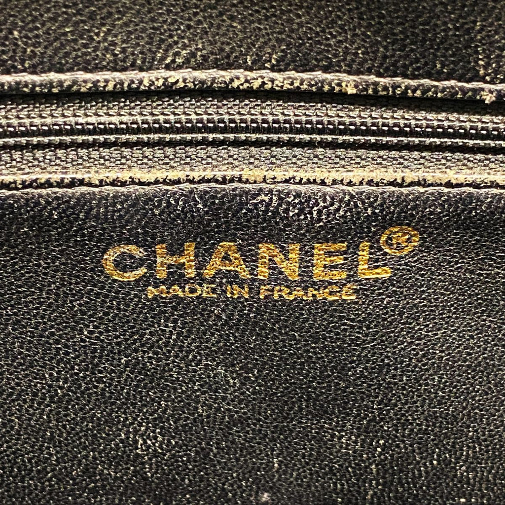Chanel Tote Bag Reissue Caviar Leather Black Gold — view 5