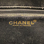 Chanel Tote Bag Reissue Caviar Leather Black Gold — view 5