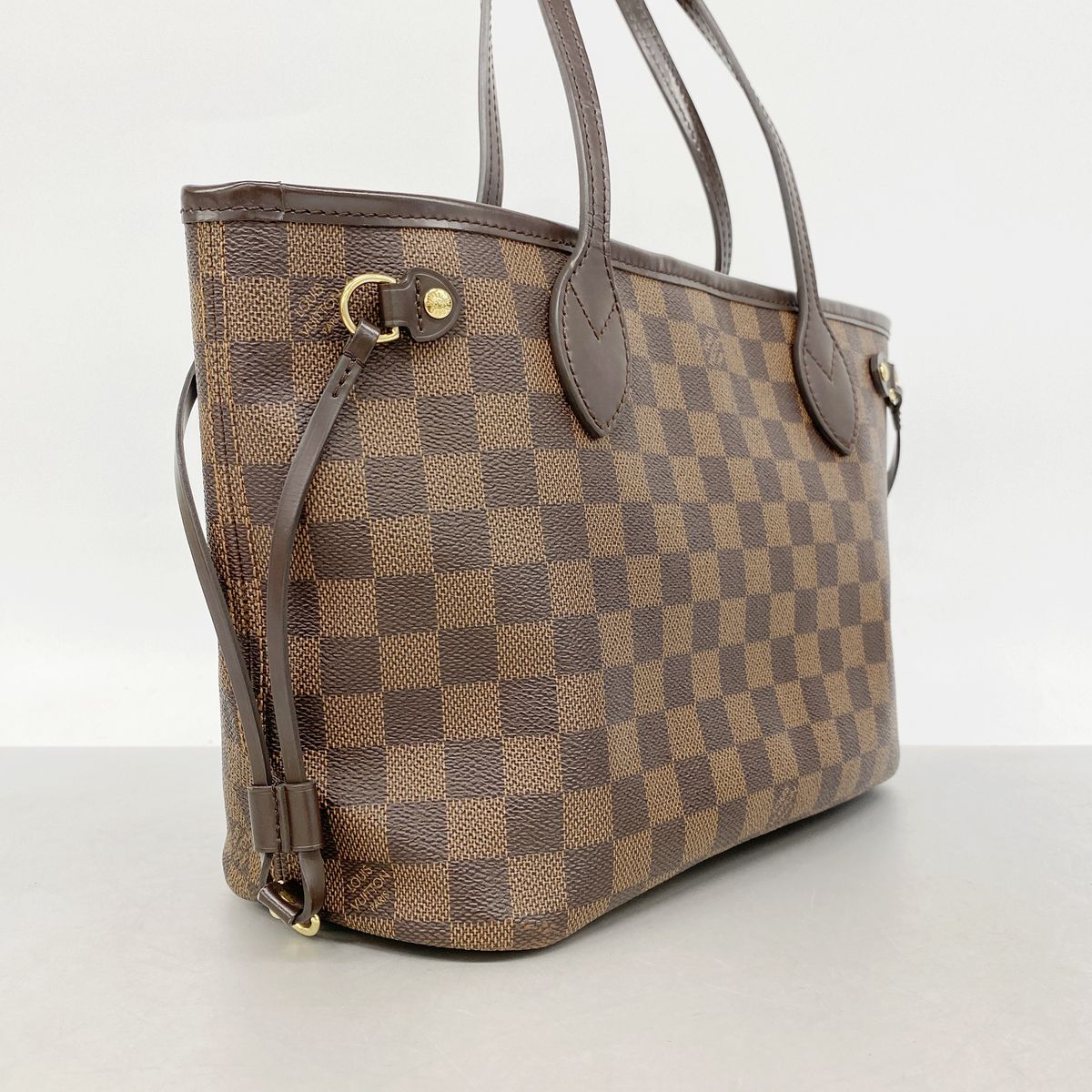 Louis Vuitton Tote Bag Damier Neverfull PM Ebene — view 2
