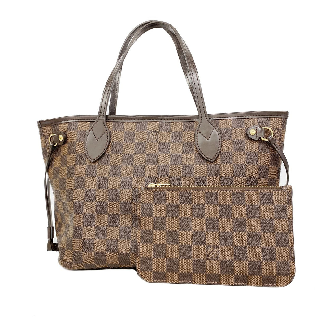 Louis Vuitton Tote Bag Damier Neverfull PM Ebene
