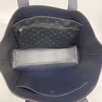 Louis Vuitton Tote Bag Taurillon Cabas Voyage NV Navy — view 4