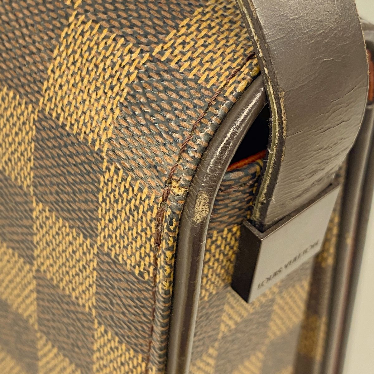 Louis Vuitton Shoulder Bag Damier Tribeca Long Ebene — view 8