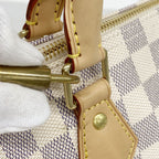 Louis Vuitton Damier Azur Speedy 30 White Handbag — view 8