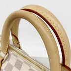 Louis Vuitton Damier Azur Speedy 30 White Handbag — view 7